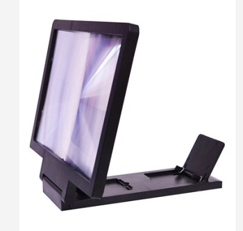 India Desire : Buy Amaze Fashion AMPL03033DLSBL Black 3D Portable Screen Magnifier Enlarge Stand For All Smart Phones At Rs 75 From Snapdeal